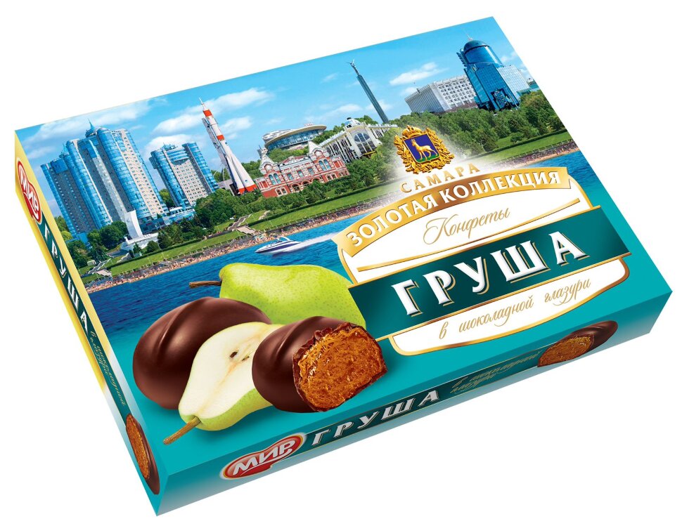  КФ МИР Груша в шоколадной глазури 160г  в Курске