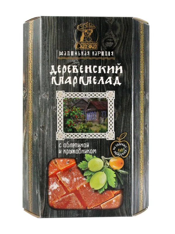 №2 Мармелад деревенский "С крыжовником и облепихой" 300г в Курске